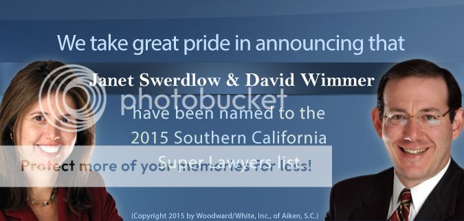 We are pleased to announce that Janet Swerdlow & David Wimmer have been selected again for inclusion in The Best Lawyers in America 2014. We are pleased to announce that Janet Swerdlow & David Wimmer have been selected again for inclusion in The Best Lawyers in America 2014.