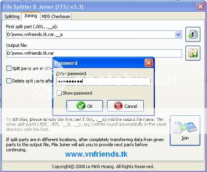 File Splitter and Joiner