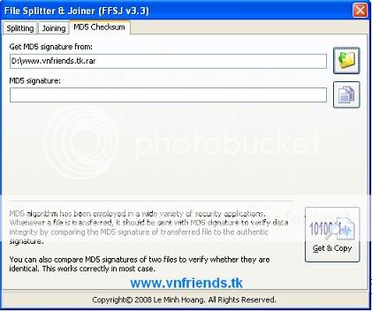 File Splitter and Joiner