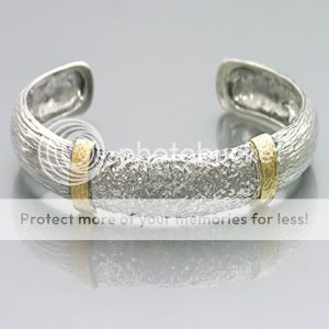 Gold & Sterling Silver 925 Bracelet Handcrafted Handmade Gold & Sterling Silver 925 Bracelet Handcrafted Handmade